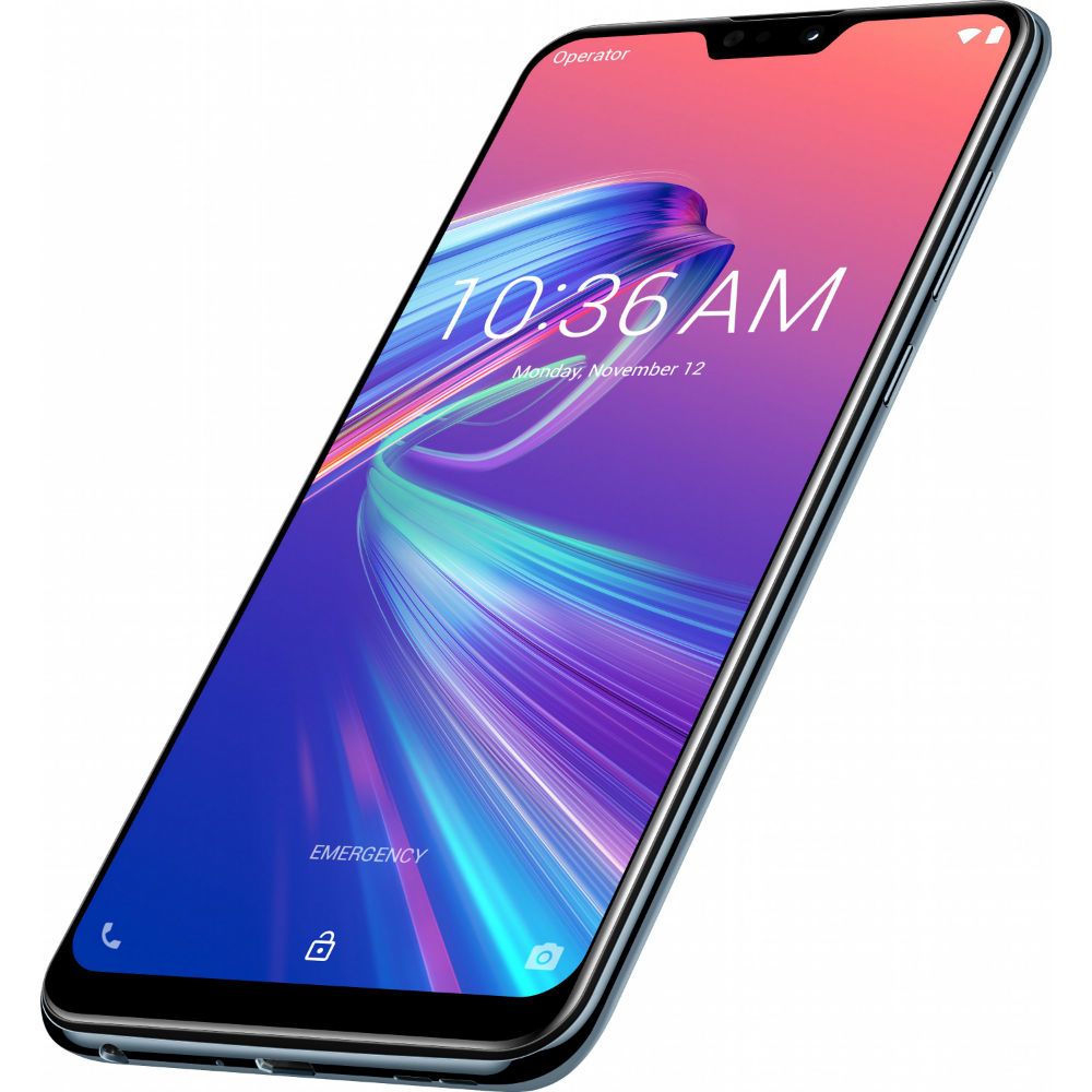 Смартфон ASUS ZenFone Max Pro (M2) 6/64 GB (ZB631KL-4D067EU) Dual Sim Midnight Blue (90AX01B2-M00760) Матриця IPS