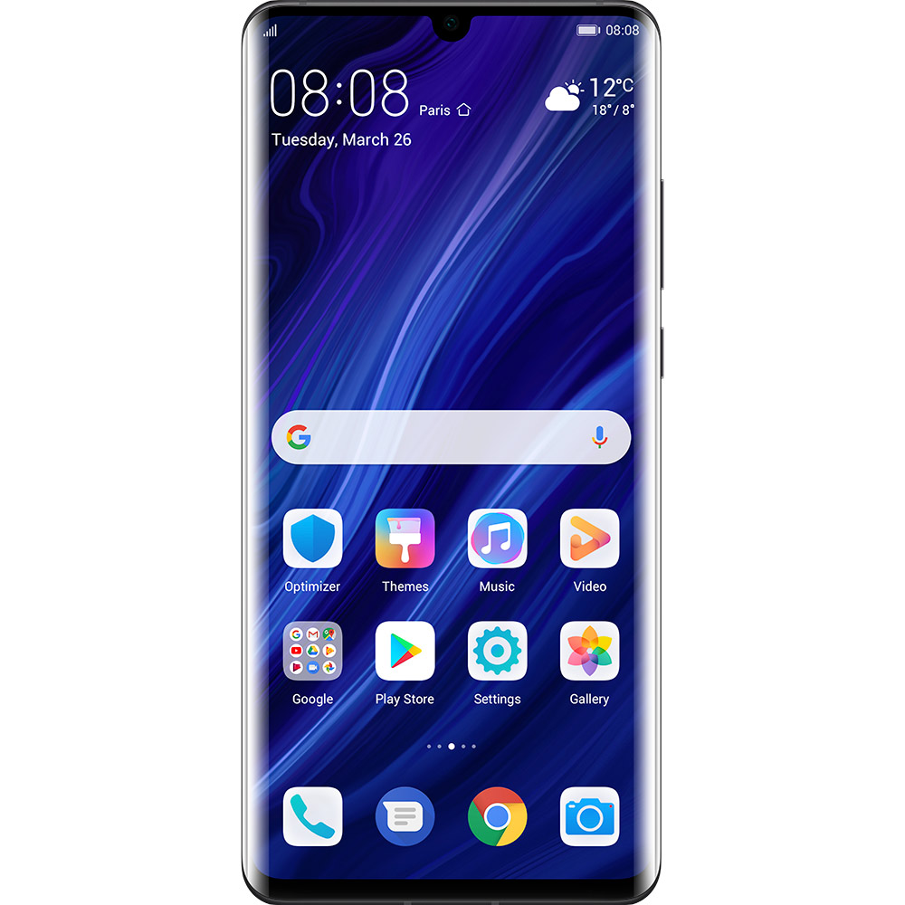 Смартфон HUAWEI P30 Pro 6/128GB Black (51093TFT) Оперативна пам'ять, Гб 6