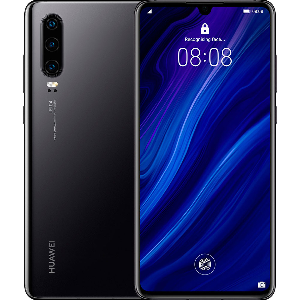 

Смартфон HUAWEI P30 6/128GB Black (51093NDK), P30 6/128GB (black)