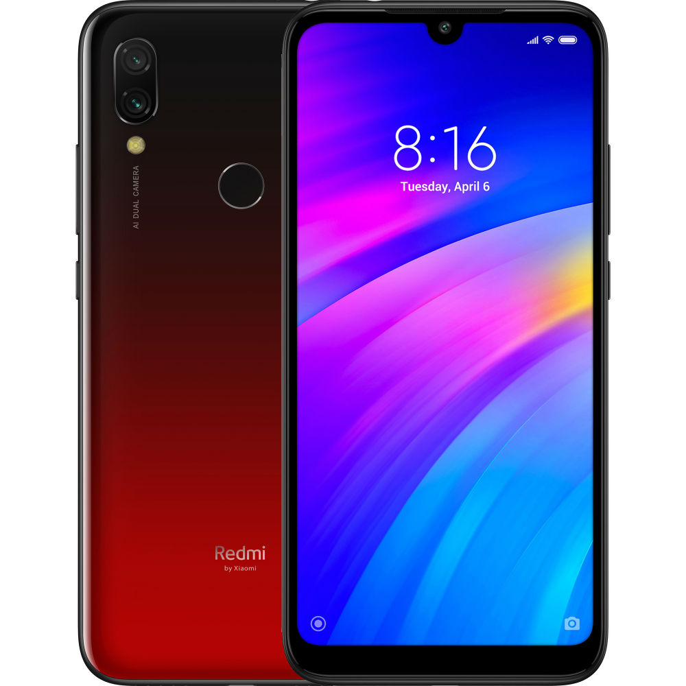 Смартфон XIAOMI Redmi 7 2/16 Gb Dual Sim Lunar Red