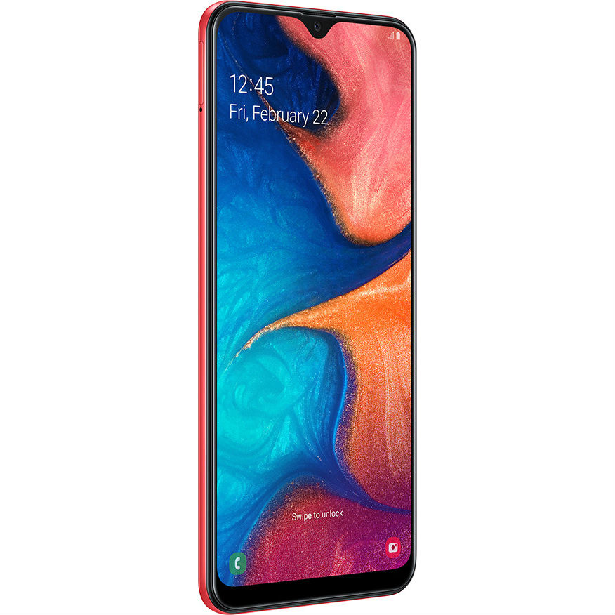 Смартфон SAMSUNG Galaxy A20 3/32Gb Duos ZRV Red (SM-A205FZRVSEK) Диагональ дисплея 6.4