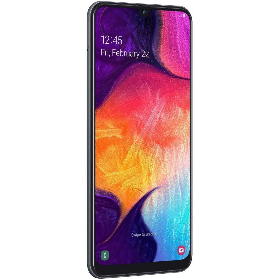 SAMSUNG Galaxy A50 SM-A505F 4/64 Duos Black (SM-A505FZKUSEK) купить в Киеве  ➦ лучшая цена в Фокстрот по всей Украине: Харьков, Днепр, Одесса, Николаев,  Запорожье