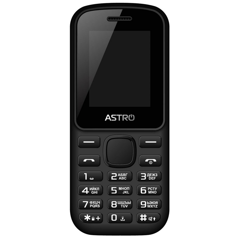 

Мобильный телефон ASTRO A171 Black, A171 Black