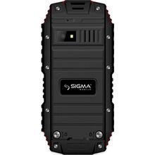 Мобільний телефон SIGMA X-treme DT68 black-red