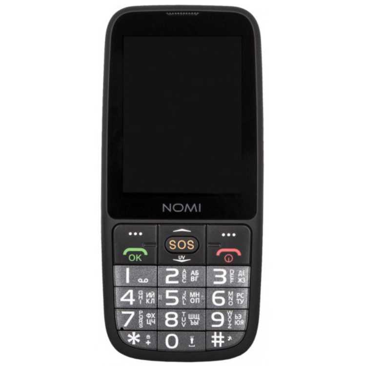 Мобильный телефон Nomi i281+ Black