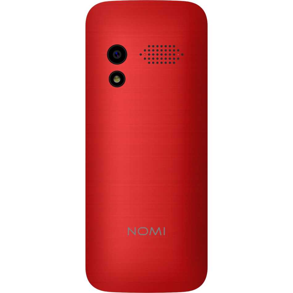 Мобільний телефон NOMI i248 Red (436094) Матриця TFT