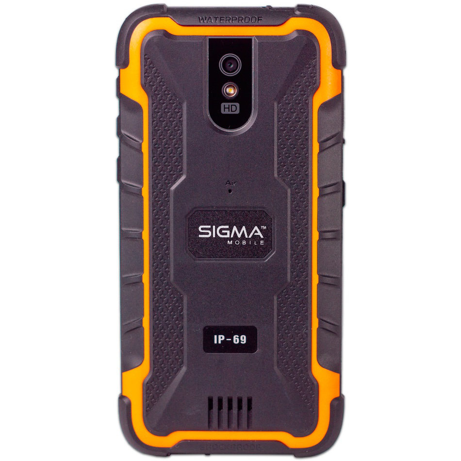 Смартфон SIGMA X-treme PQ29 2/16 Gb Black-Orange Діагональ дисплея 5