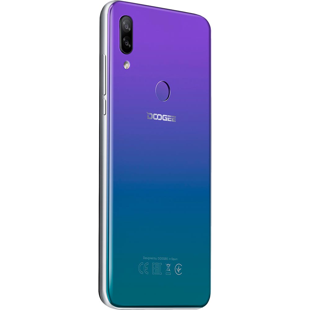 Фото Смартфон DOOGEE Y7 3/32Gb Aurora Blue