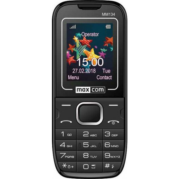 Мобільний телефон MAXCOM Classic MM134 Black