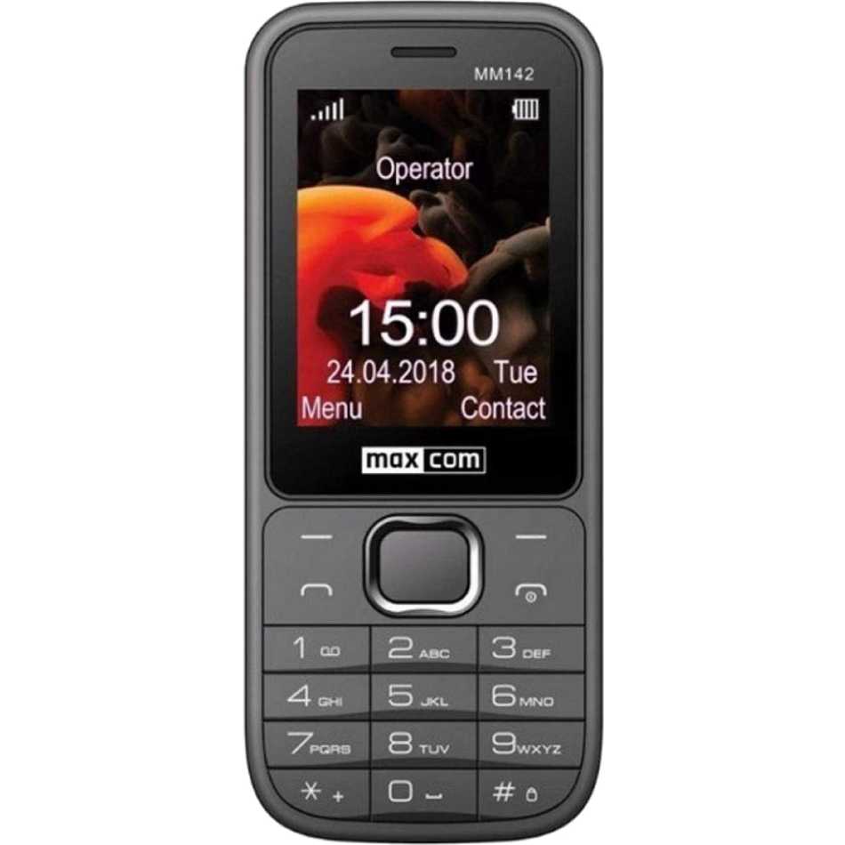 

Мобильный телефон Maxcom Classic MM142 Gray, Maxcom MM142 Gray