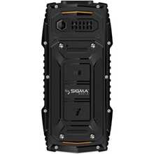 Мобільний телефон SIGMA X-Treme AZ68 Dual Sim Black/Orange (00-00040403)