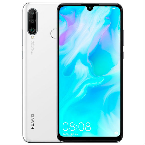 Смартфон HUAWEI P30 Lite 4/128GB Pearl White (51093PUW)