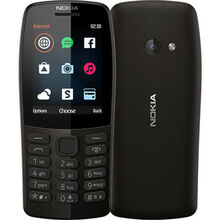 Мобильный телефон NOKIA 210 Dual SIM Black (TA-1139)