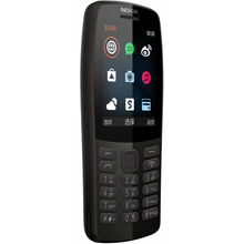 Мобильный телефон NOKIA 210 Dual SIM Black (TA-1139)