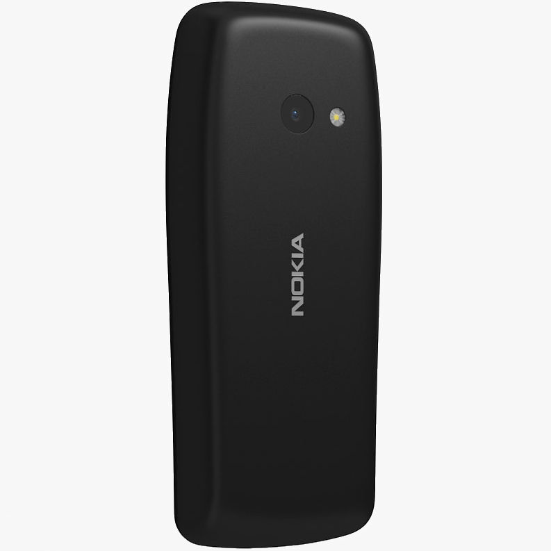 Внешний вид Мобильный телефон NOKIA 210 Dual SIM Black (TA-1139)