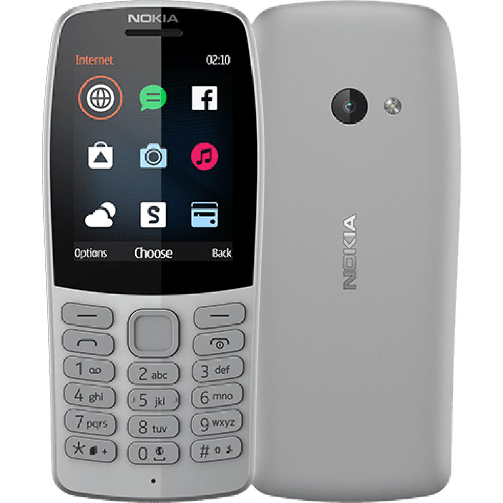 Мобильный телефон NOKIA 210 Dual SIM Grey (TA-1139) купить в Киеве ➦ лучшая  цена в Фокстрот по всей Украине: Харьков, Днепр, Одесса, Николаев, Запорожье