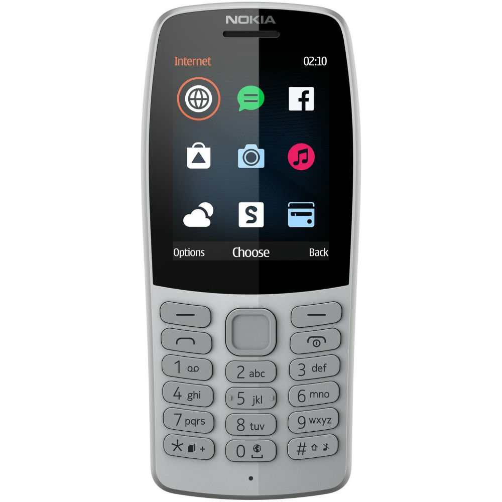 Мобильный телефон NOKIA 210 Dual SIM Grey (TA-1139) купить в Киеве ➦ лучшая  цена в Фокстрот по всей Украине: Харьков, Днепр, Одесса, Николаев, Запорожье