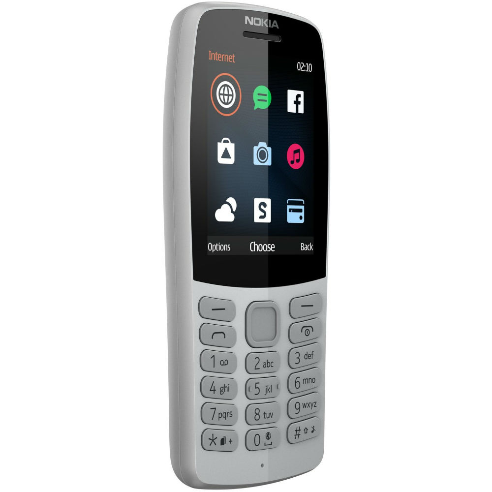 Мобильный телефон NOKIA 210 Dual SIM Grey (TA-1139) купить в Киеве ➦ лучшая  цена в Фокстрот по всей Украине: Харьков, Днепр, Одесса, Николаев, Запорожье