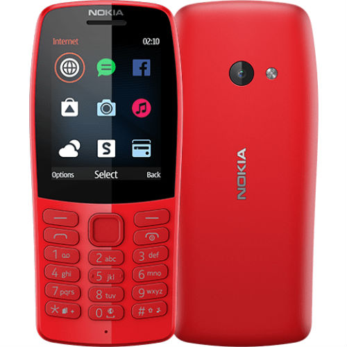 

Мобильный телефон NOKIA 210 Dual SIM Red (TA-1139), 210 Dual SIM (red) TA-1139