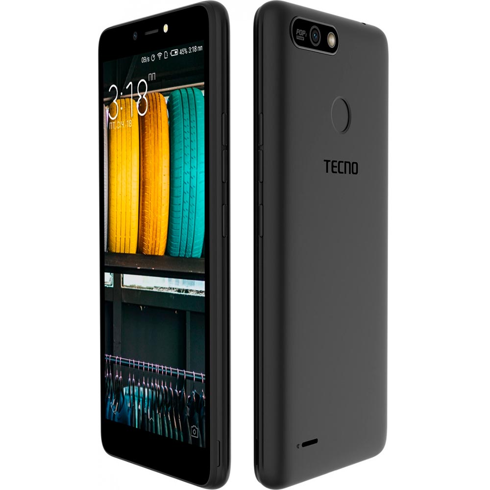 TECNO POP 2 Power (B1P) 1/16GB DUALSIM Midnight Black купить в Киеве ➦  лучшая цена в Фокстрот по всей Украине: Харьков, Днепр, Одесса, Николаев,  Запорожье