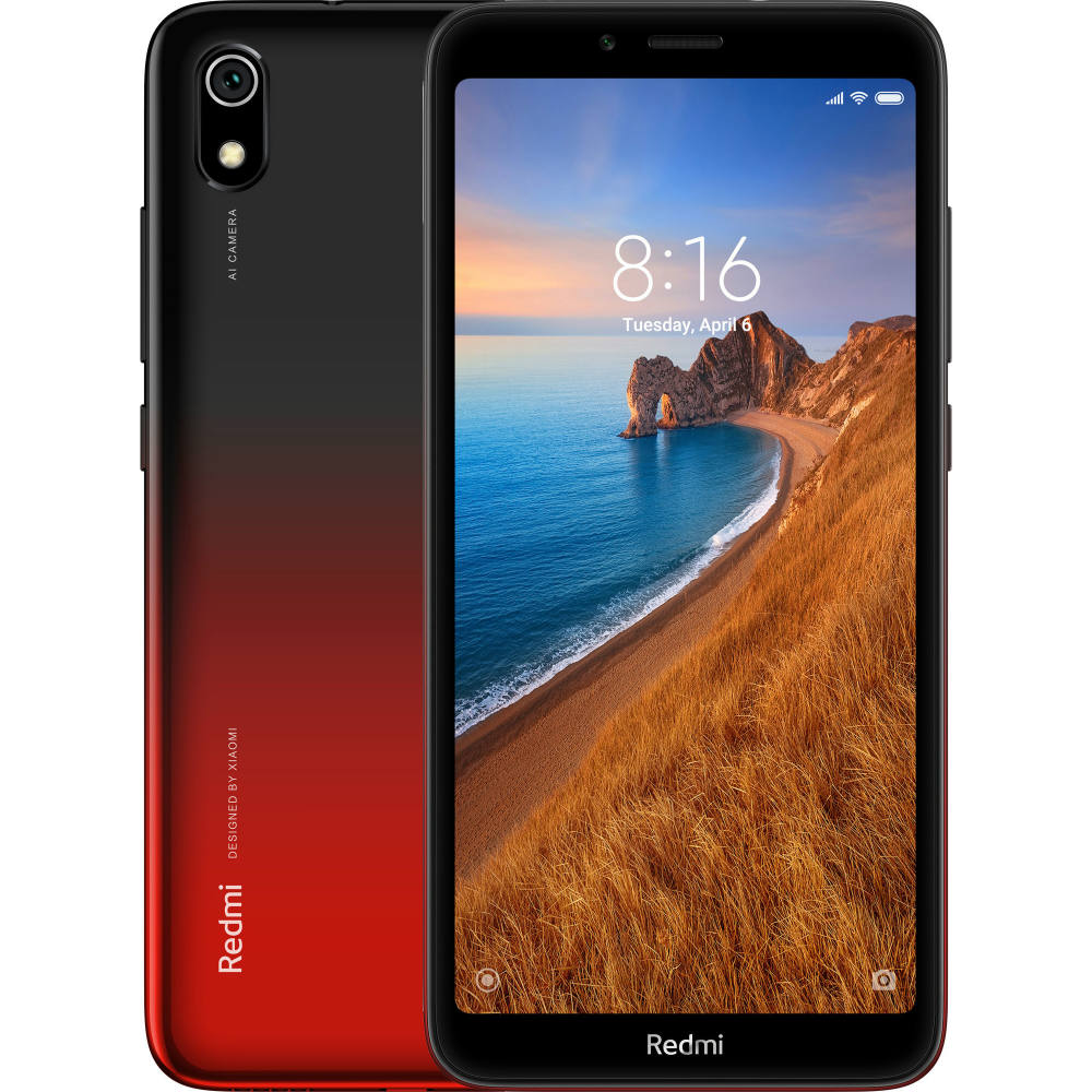 XIAOMI Redmi 7A 2/32GB Gem Red купить в Киеве ➦ лучшая цена в Фокстрот по  всей Украине: Харьков, Днепр, Одесса, Николаев, Запорожье