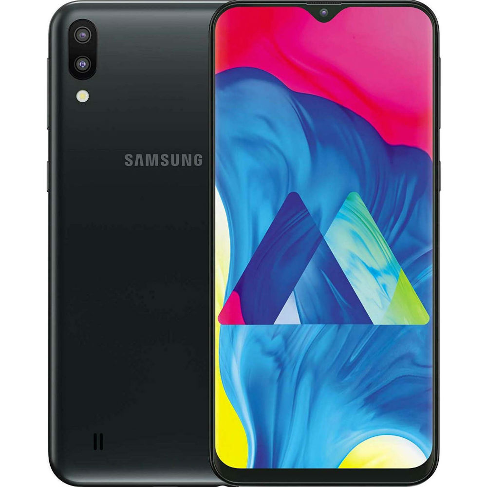 Смартфон SAMSUNG Galaxy M10 2/16GB Duos Charcoal Black (SM-M105GDAGSEK)