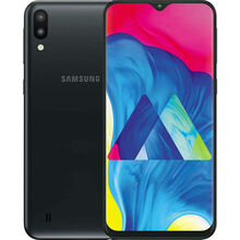 Смартфон SAMSUNG Galaxy M10 2/16GB Duos Charcoal Black (SM-M105GDAGSEK)