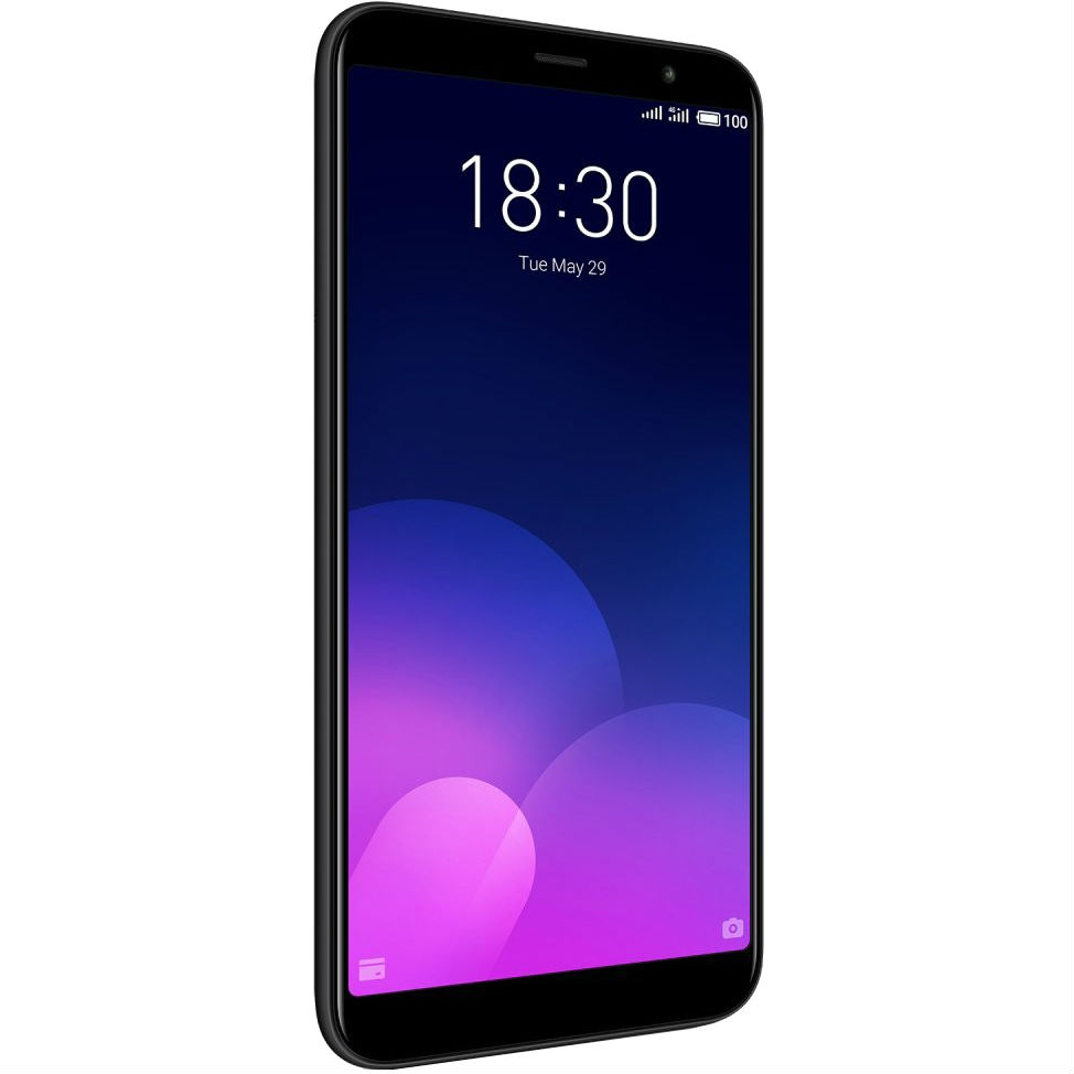 Смартфон MEIZU 6T 2/16GB Black Диагональ дисплея 5.7