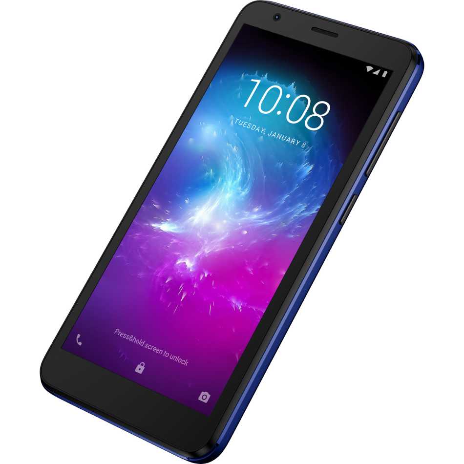 Зовнішній вигляд Смартфон ZTE BLADE L8 1/16GB Blue