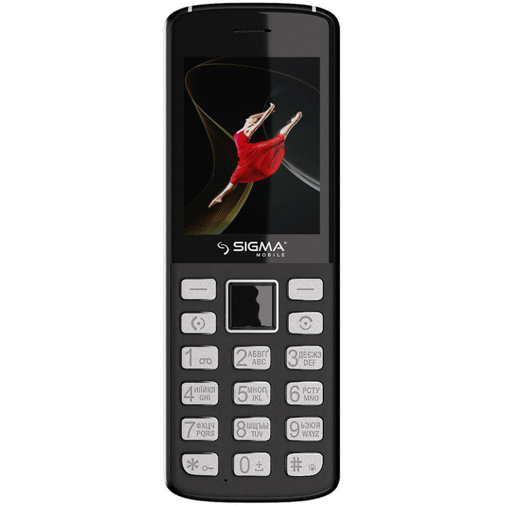

Мобильный телефон SIGMA X-style 24 ONYX grey, X-style 24 ONYX grey