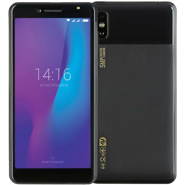 Смартфон 2E E500A 2019 1/8 Gb Dual Sim Black (680051628677)