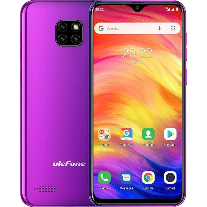 

Смартфон ULEFONE Note 7P 3/32Gb Twilight, Note 7P (3/32Gb, 4G) Twilight