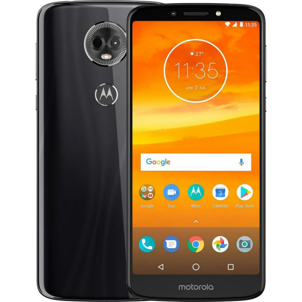 MOTOROLA Moto E5 Plus 3/32 Gb Dual Sim Flash Gray (XT1924-1) купить в Киеве  ➦ лучшая цена в Фокстрот по всей Украине: Харьков, Днепр, Одесса, Николаев,  Запорожье