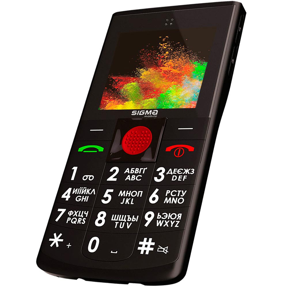 Мобильный телефон SIGMA Comfort 50 Solo (black) Матрица TFT