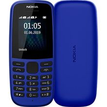 Мобильный телефон Nokia 105 TA-1174 Dual Sim Blue