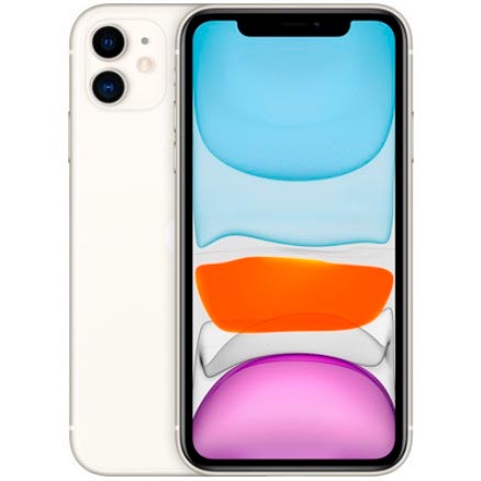 Смартфон APPLE iPhone 11 64GB White (MWLU2)