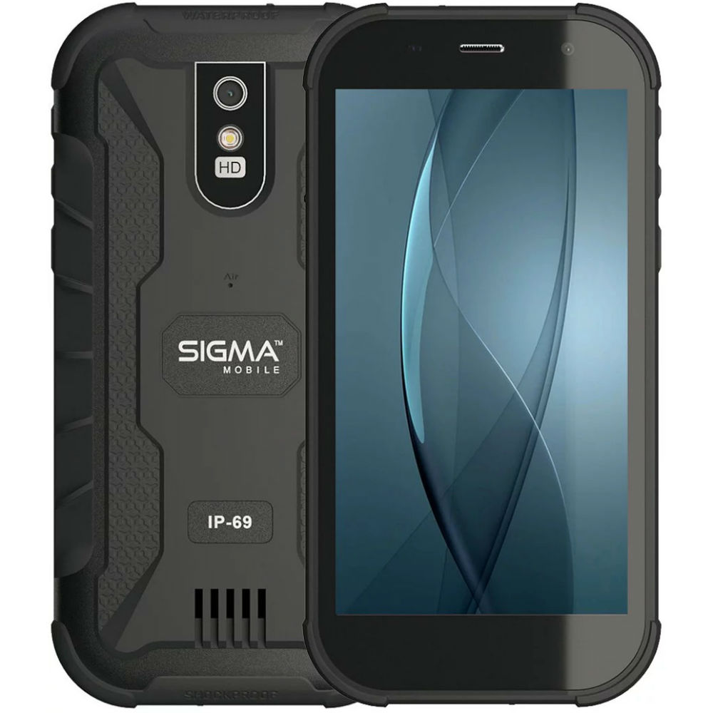 

Смартфон SIGMA X-treme PQ20 1/8 GB Black (4827798875414), X-treme PQ20 black