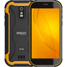 Смартфон SIGMA X-treme PQ20 1/8Gb Black-Orange (4827798875421)