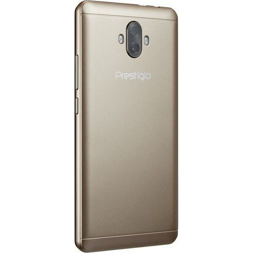 Зовнішній вигляд Смартфон PRESTIGIO PSP3513 Wize V3 Dual Sim Gold (PSP3513DUOGOLD)