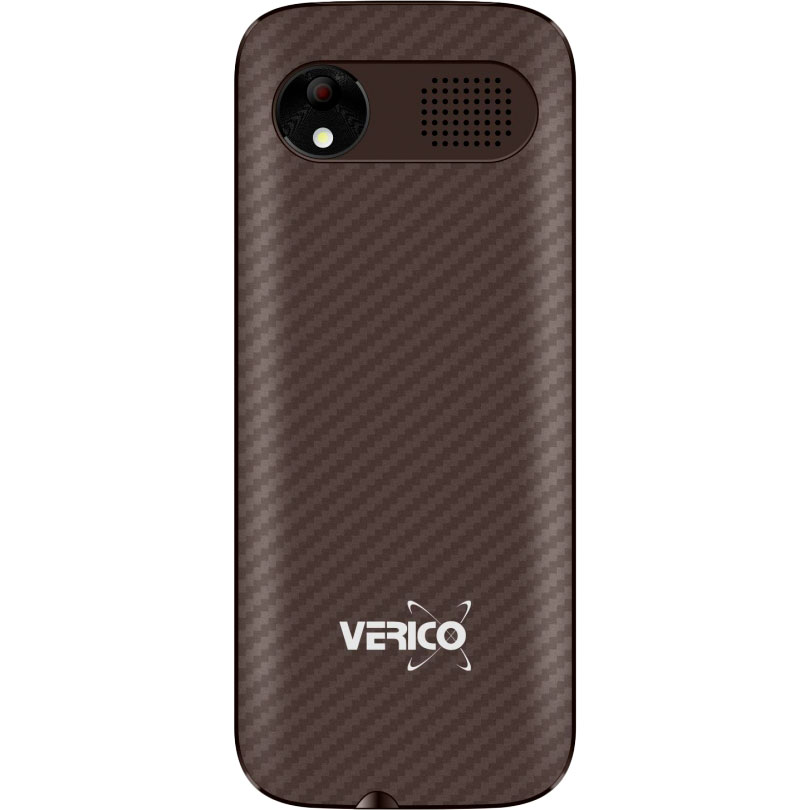 Мобільний телефон VERICO Carbon M242 Brown Діагональ дисплея 2.4