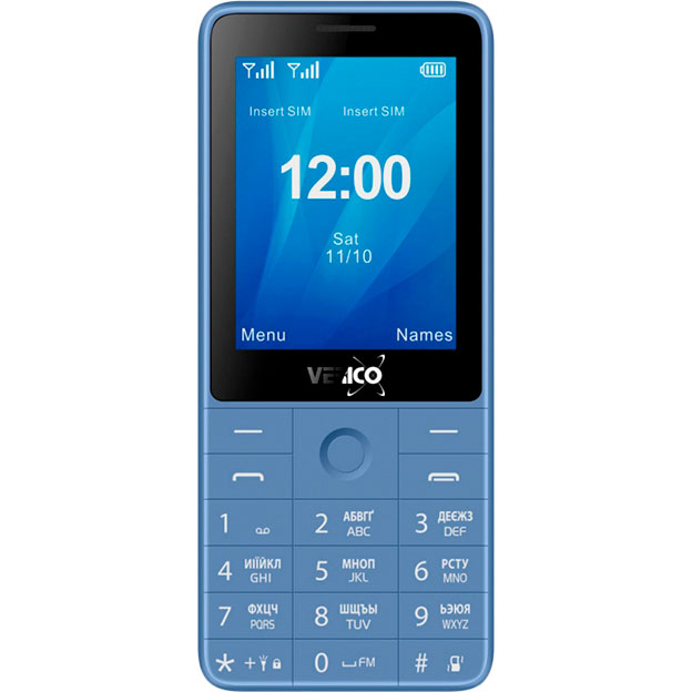 

Мобильный телефон VERICO Qin S282 Blue, Qin S282 Blue