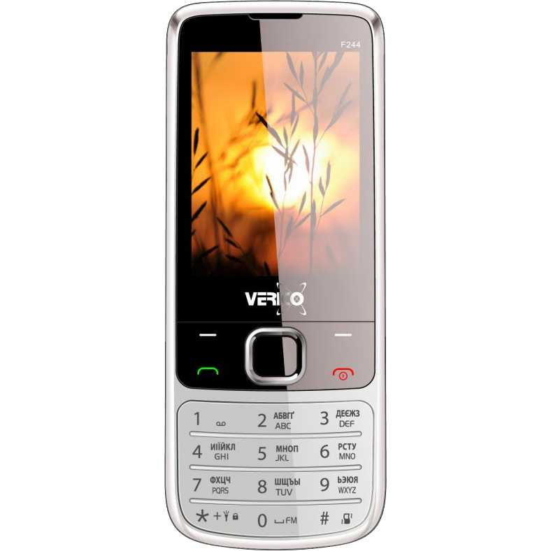

Мобильный телефон VERICO Style F244 Silver, Style F244 Silver