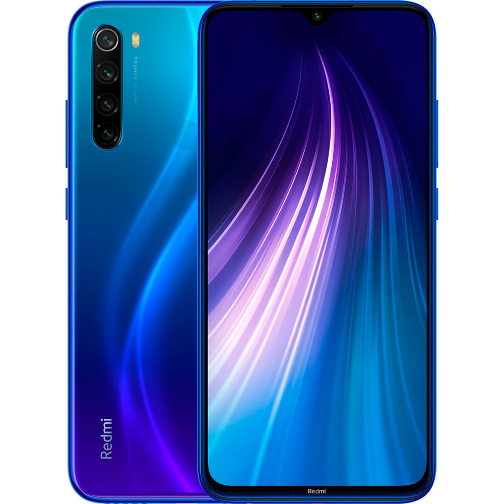 Смартфон XIAOMI Redmi Note 8 4/64GB Neptune Blue