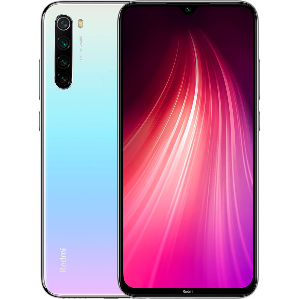 XIAOMI Redmi Note 8 4/64GB Moonlight White купить в Киеве ? лучшая цена в  Фокстрот по всей Украине: Харьков, Днепр, Одесса, Николаев, Запорожье