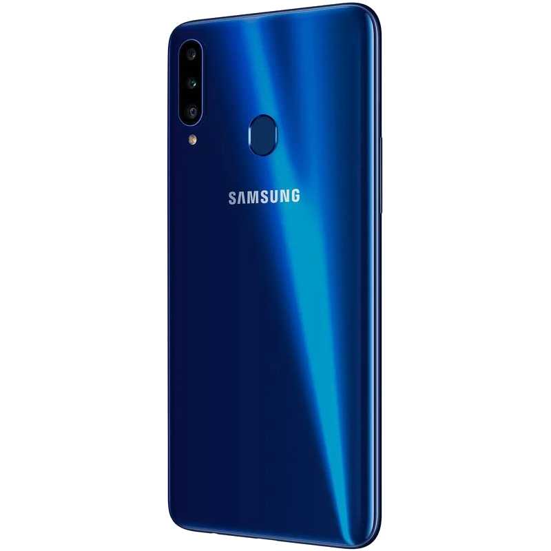 Смартфон SAMSUNG Galaxy A20s A207F 3/32 Duos Blue (SM-A207FZBDSEK) Діагональ дисплея 6.5