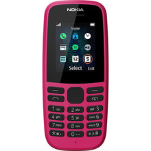 Мобильный телефон NOKIA 105 Single Sim 2019 Pink (16KIGP01A13)