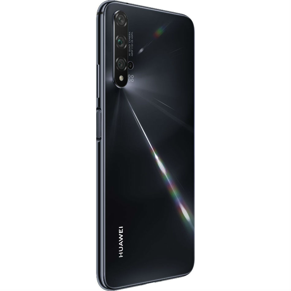 Зовнішній вигляд Смартфон HUAWEI Nova 5T 6/128GB black (51094MEU)