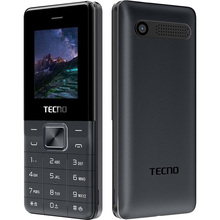 Мобільний телефон TECNO T301 DUAL SIM Black (4895180743320)