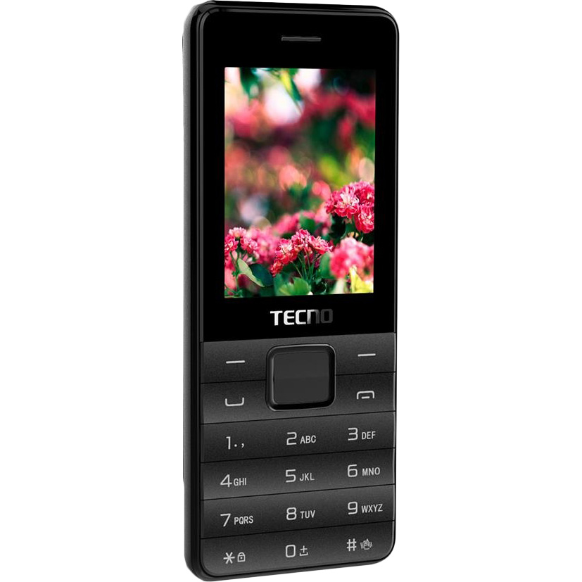 Мобільний телефон TECNO T372 Triple SIM Black (4895180746833)