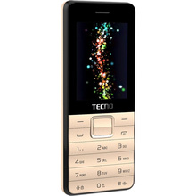 Мобильный телефон TECNO T372 Triple SIM Champagne Gold (4895180746840)